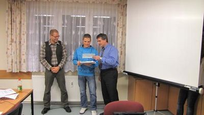 Auszeichnung S. Hübner 27.11.2009