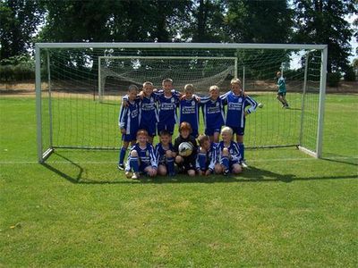 Vor dem Spiel Väter vs. Söhne