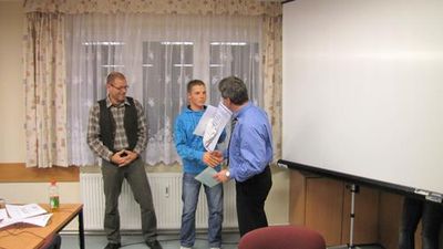 Auszeichnung S. Hübner 27.11.2009